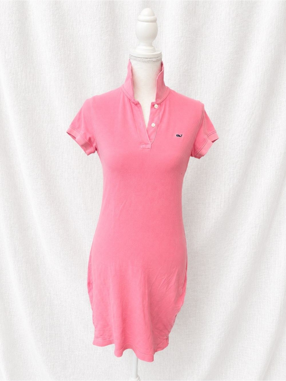 Vineyard Vines Pink Polo Shirt Dress